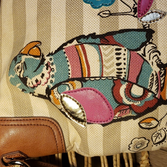 Parrot crossbody,shoulder bag, womens. - Picture 2 of 14